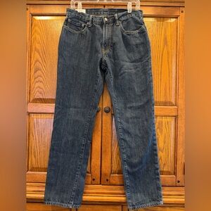 GAP Dark Blue Straight Jeans 31|32